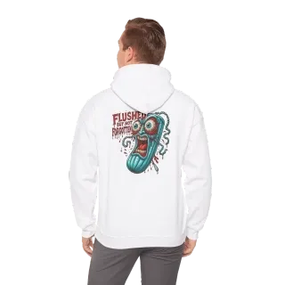 Hoodie 071 Person 4 Back White